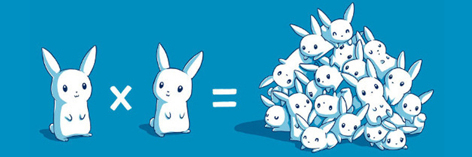 Bunny multiplication cartoon