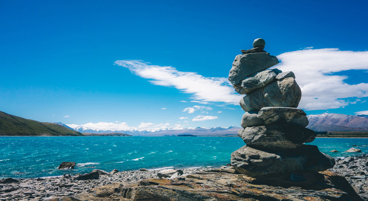 Lakeside Cairn